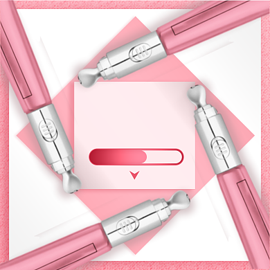 电动眼霜包装升级版促销主图背景