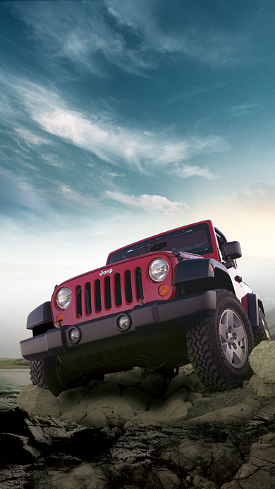 jeep吉普车越野手机壁纸背景