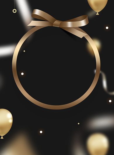 会员日黑金大气创意超级促销海报背景