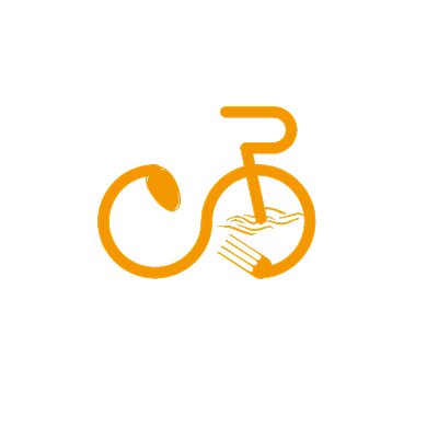 自行车LOGO外卖公司标志背景