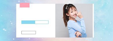 时尚潮流女装电商促销海报背景