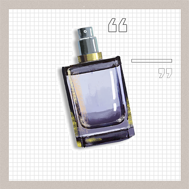 香水主图薰衣草香水精油主图背景