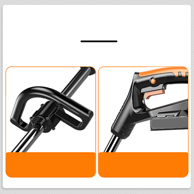 割草机细节展示描述简约主图背景