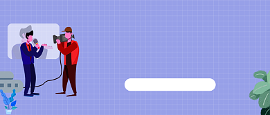 资讯早报紫色简约公众号首图背景