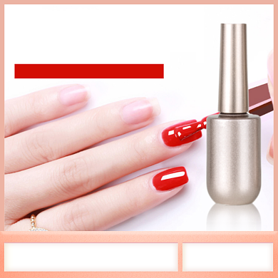 指甲油手模展示简约效果促销主图背景