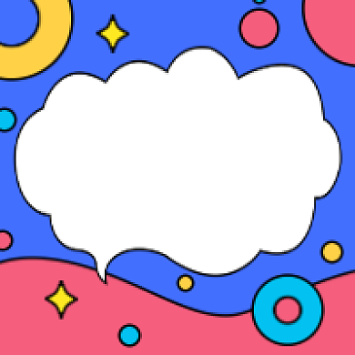 攻略指南撞色几何公众号次图背景