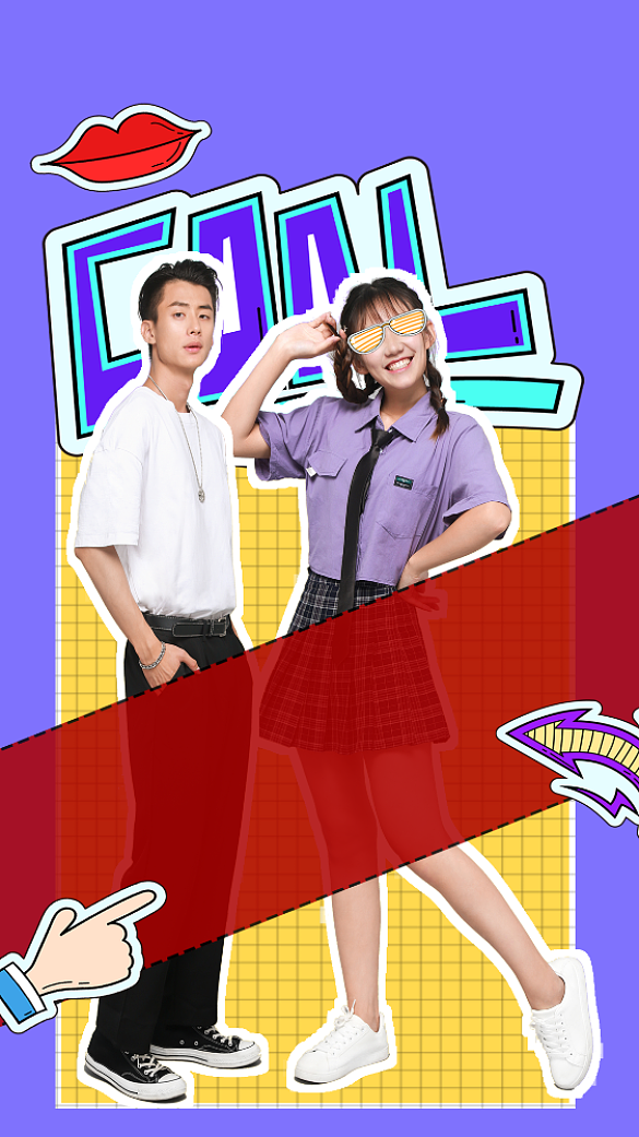 秋冬上新创意时尚背景