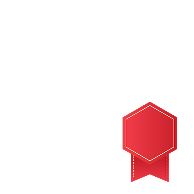 简约红金主图标签双11大促爆炸贴促销背景