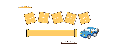 车展文化简约插画公众号logo背景