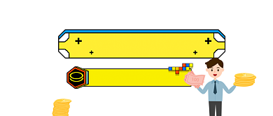 金融财经资讯大气插画公众号logo背景