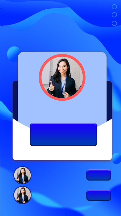 获奖名单时尚简约风销售名单手机海报背景