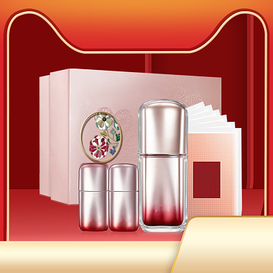 国庆换新周节日促销风渐变红色主图背景