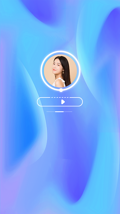 创意简约渐变讲师团队聊天背景图背景