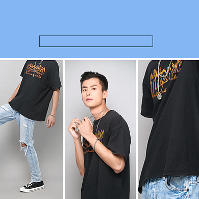 男装搭配主图直通车背景