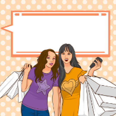 双十一剁手攻略清新插画公众号次图背景