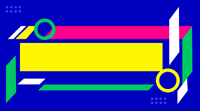 炫彩色块招商加盟手机海报背景