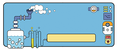 净水机挑选攻略手绘公众号首图背景