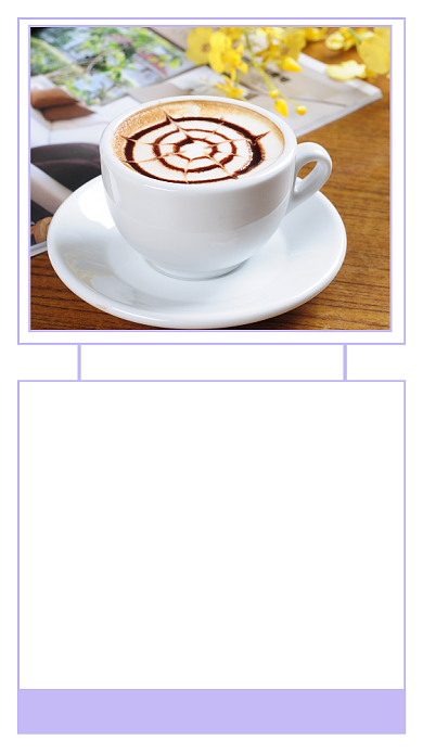 简约卡布奇诺文章配图背景