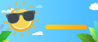 高温黄色预警公众号首图背景