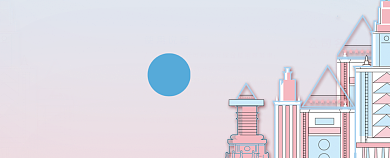 卡通可爱儿童游乐场商场代金券抵用券背景