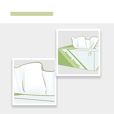 纸巾抽纸简约主图模板背景