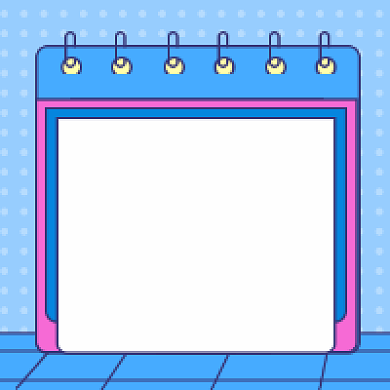 直播预告撞色几何公众号次图背景