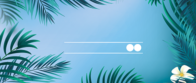 大暑传统节气文艺清新公众号首图背景