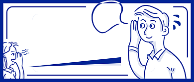 白色创意简约简笔画八卦消息公众号首图背景