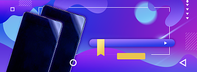 手机上市智能科技电子电商banner背景