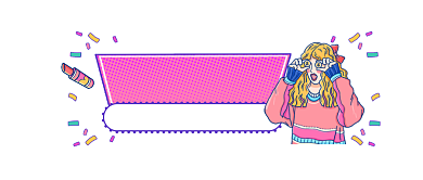 美妆护肤时尚插画公众号logo背景