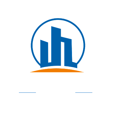 简洁建筑字母标志背景