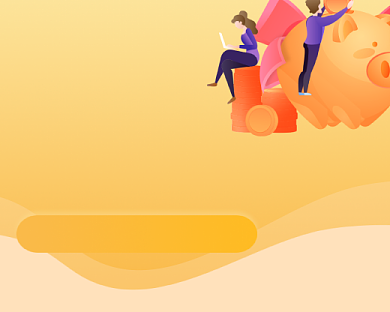 基金定投财务理财小程序封面背景