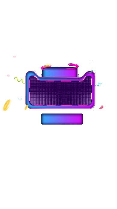 炫酷科技感双十一活动弹窗背景