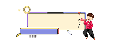 娱乐资讯简约插画公众号logo背景