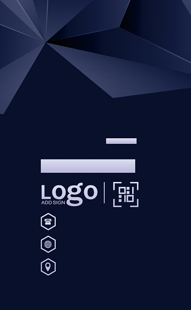 简约高档商务银行地产名片背景