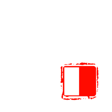 红色简约半价促销标签背景