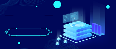 互联网云栖大会科技感公众号首图背景