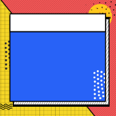 直播预告几何简约公众号次图背景