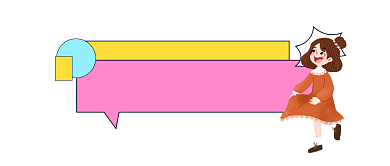 女神穿搭术简约插画公众号logo背景