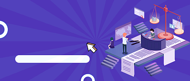 民法典普法宣传紫色公众号首图背景