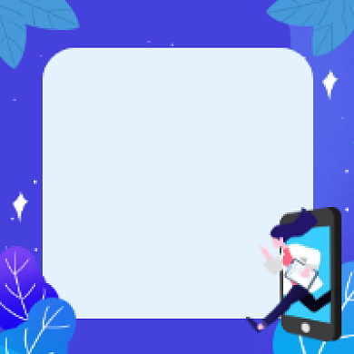 预约体检简约插画公众号次图背景