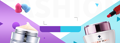 美妆个护超品日淘宝电商banner图背景