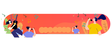 学音乐找我们吧UI手机胶囊背景