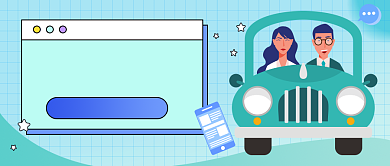 自驾游出行景点合集公众号首图背景