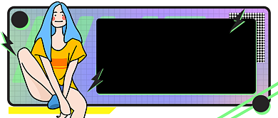 酷炫穿搭时尚新媒体首图背景