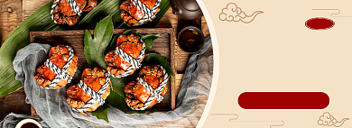 阳澄湖大闸蟹螃蟹生鲜海鲜banner背景