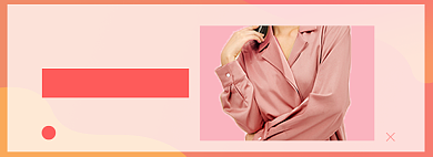 新势力周秋上新女装淘宝电商banner背景