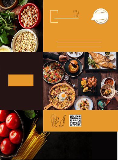 餐饮美食西餐实物印刷海报背景