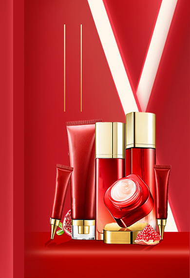 化妆品促销手机端钻展背景