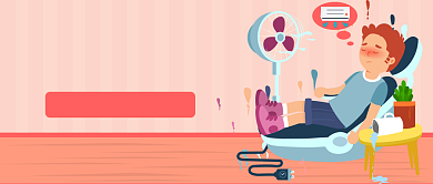 中暑急救措施公众号首图背景